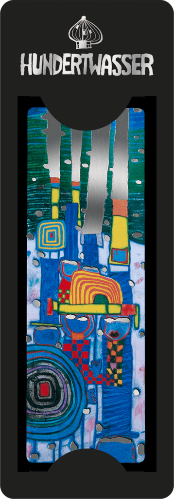 Set of 6 Hundertwasser-Bookmarks