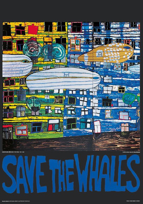 Save the whales Original Manifesto-Art-Print