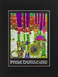 Mini Art Print with passe-partout IMAGINE