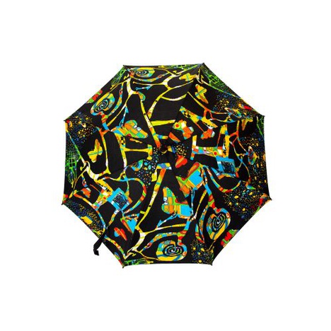 Strahlende Farben für regnerische Tage: Regenschirm "Dunkelbunt"