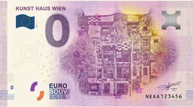 Null-Euro-Scheine KUNST HAUS WIEN 2019