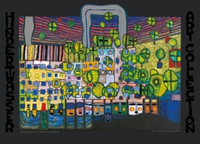 Art print "LOEWENGASSE - THE THIRD SKIN"