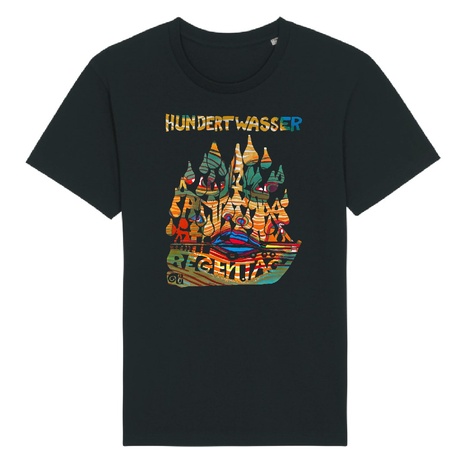 Hundertwasser T-Shirt "Regentag"